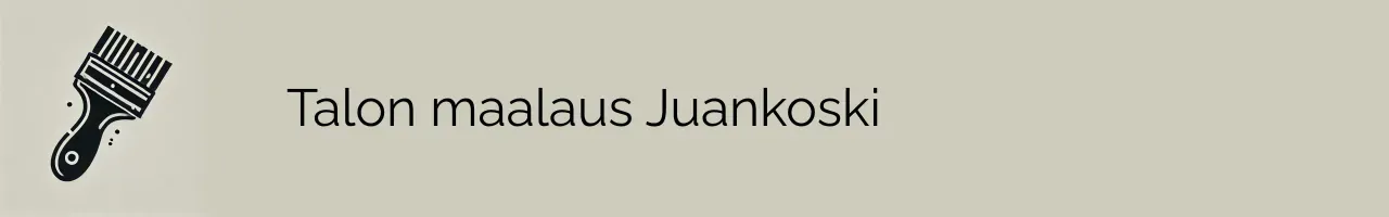 Talon maalaus Juankoski